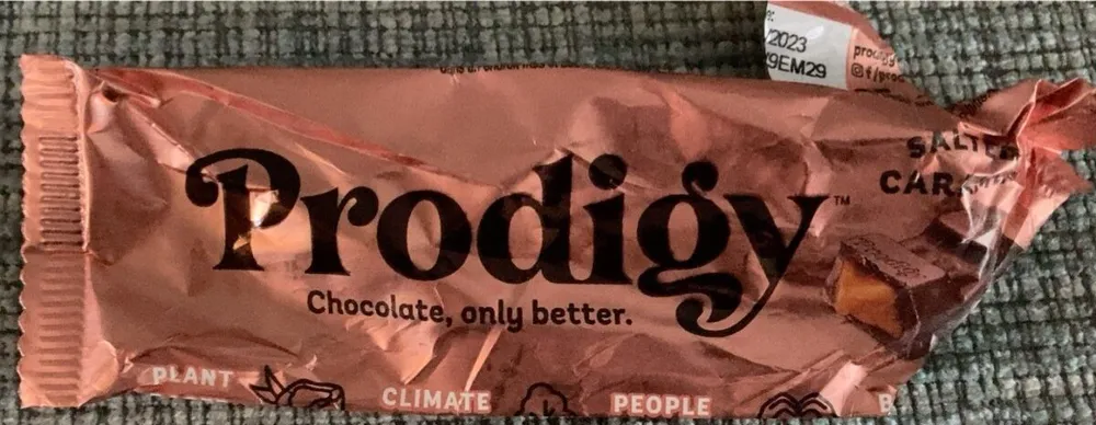 Prodigy chocolate bar