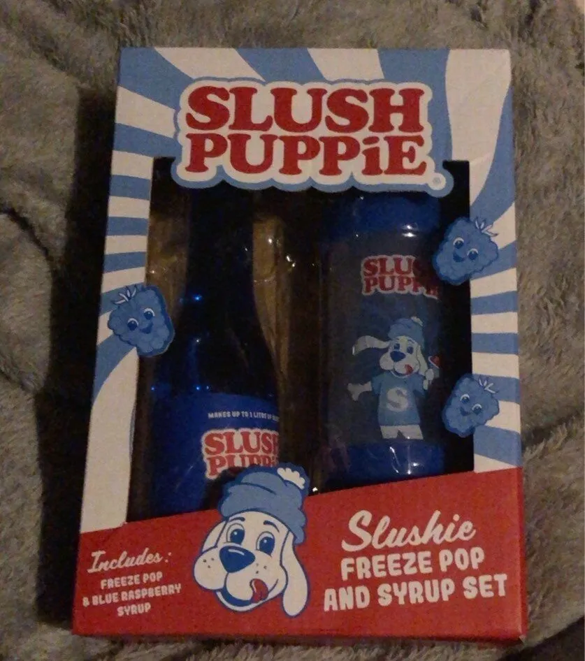 Slushie freeze pop and syrup set