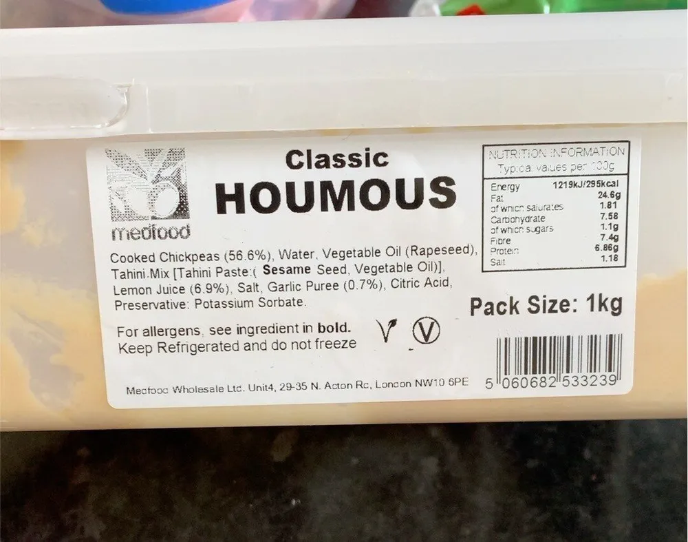 Classic houmous