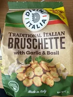 Traditional Italian Bruschette with Garlic & Basil