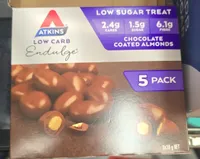 Chocolate coated almonds