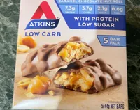 Caramel Chocolate Nut Roll