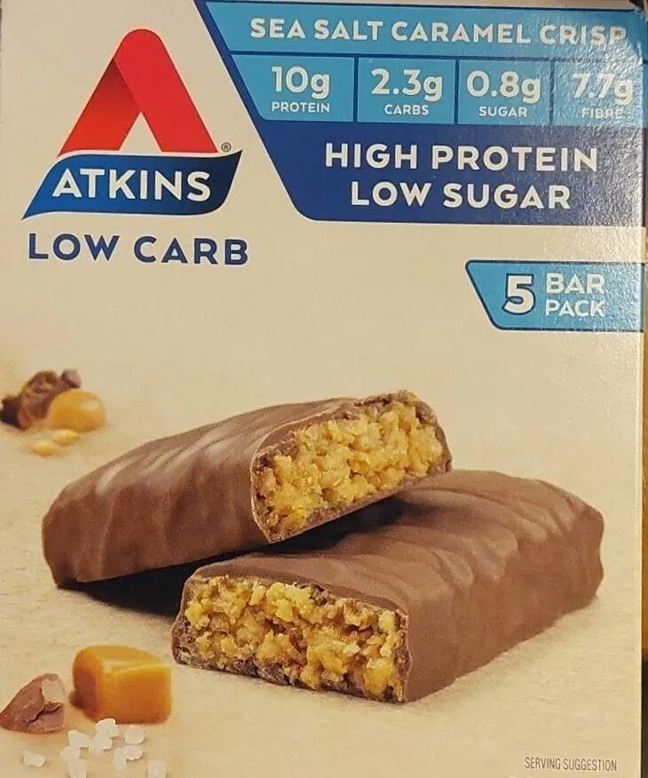 Sea Salt Caramel Crisp bar