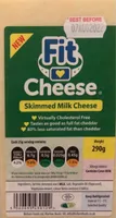 Skimmed milk cheese