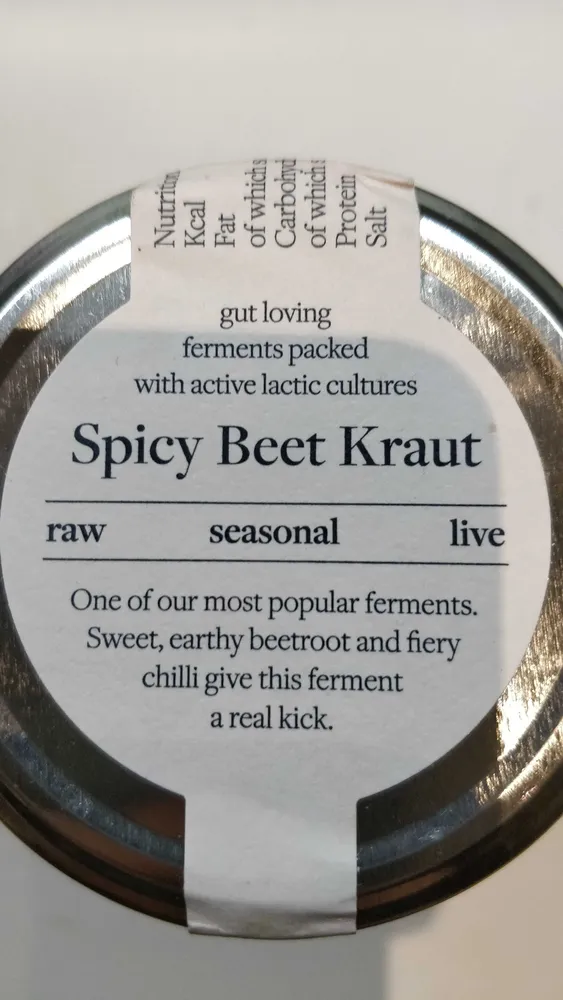 Spicy Beet kraut