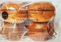 Plant based burger buns