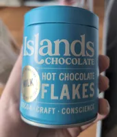 Milk hot chocolate flakes