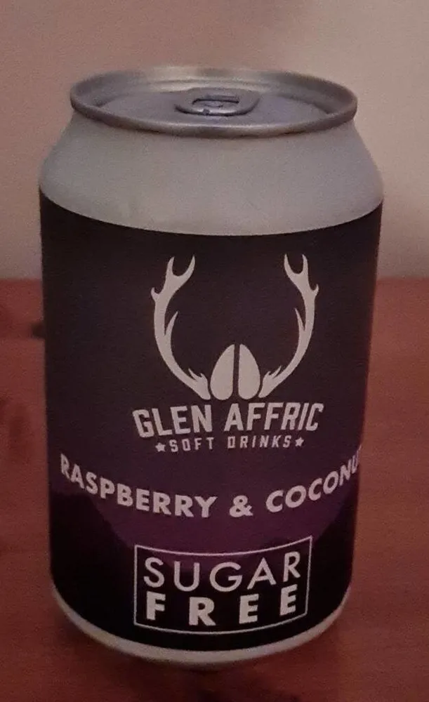 Raspberry and Coconut Soft Drink