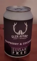 Raspberry and Coconut Soft Drink
