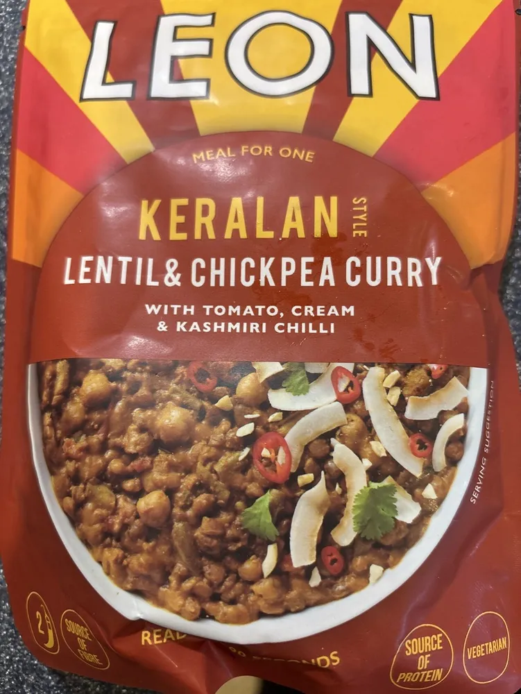 Keralan Style Lentil And Chickpea Curry
