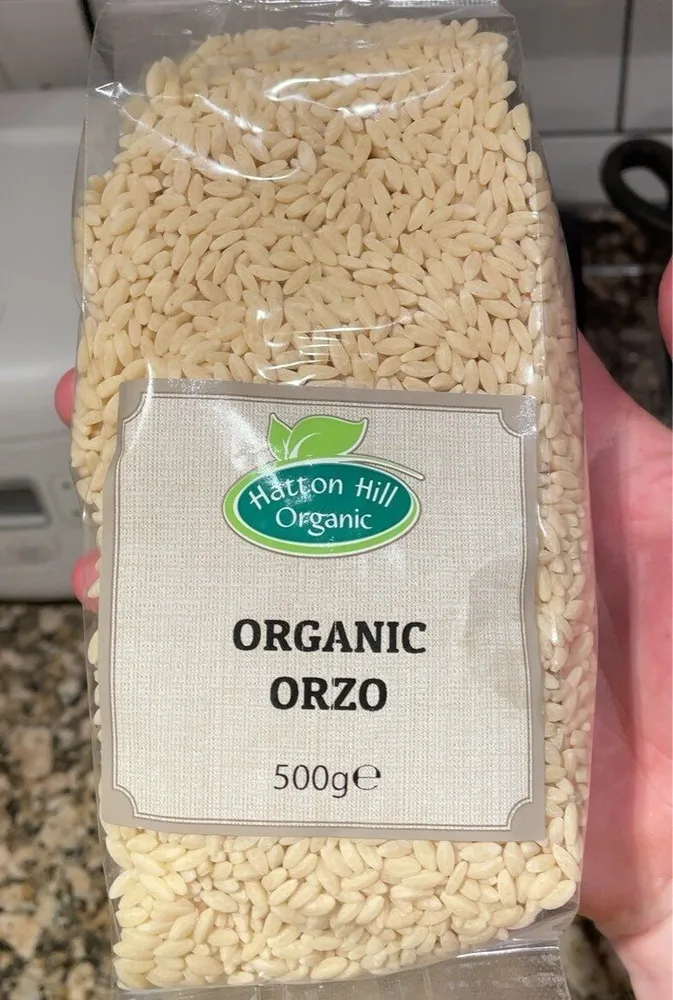 Organic orzo