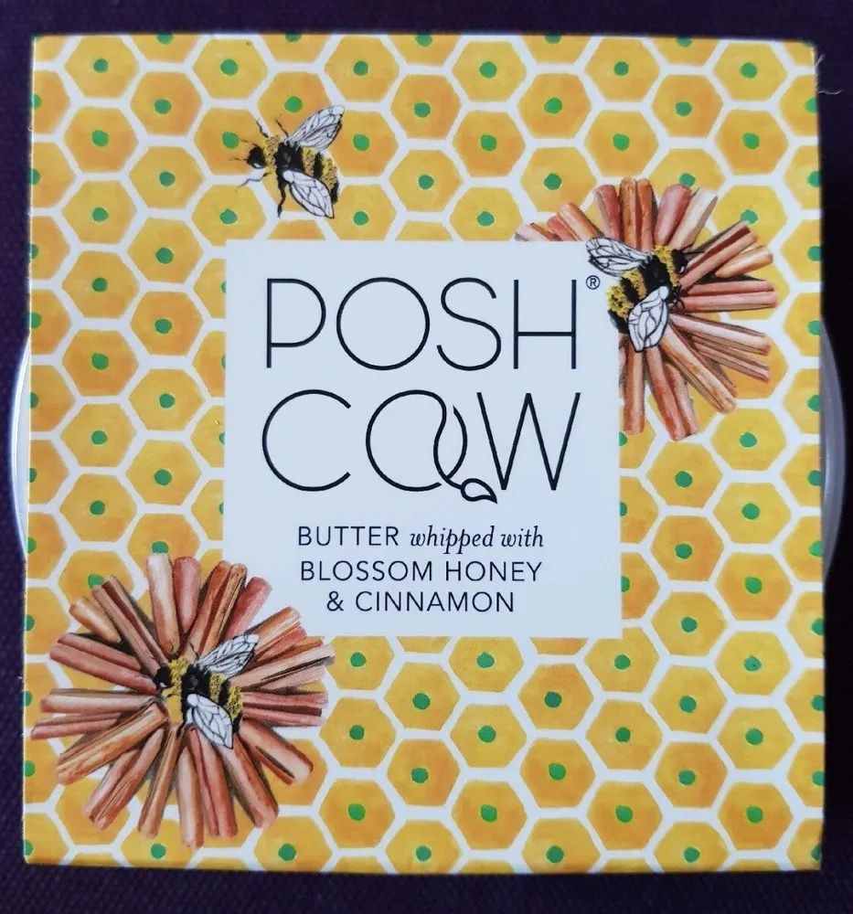 Posh Cow Butter with Honey and Cinnamon