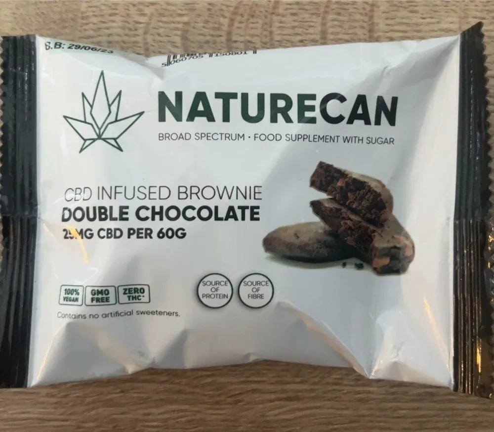 CBD Infused Brownie Double Chocolate