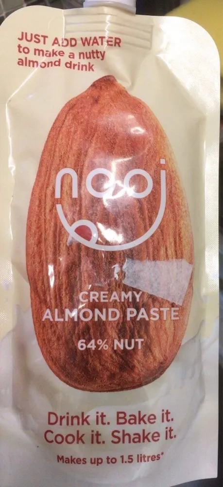 Creamy almond paste