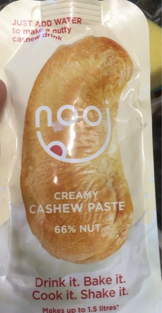 Creamy cashew paste
