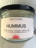 Hummus with extra virgin olive oil