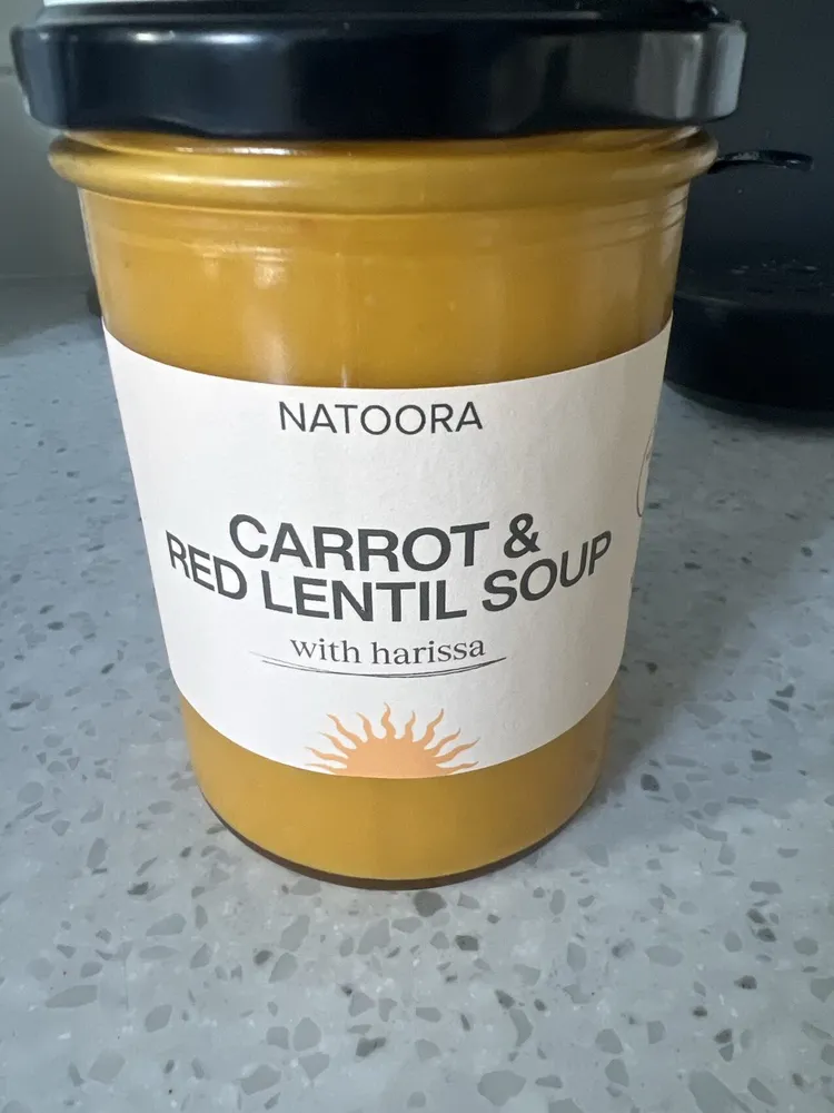 Carrot & Red Lentil Soup