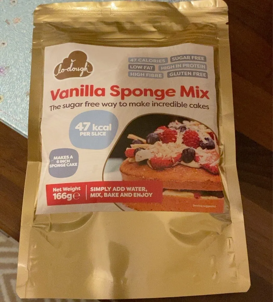 Vanilla sponge mix