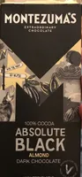 Absolute black almond dark chocolate