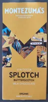 Montezuma Splotch Butterscotch milk chocolate
