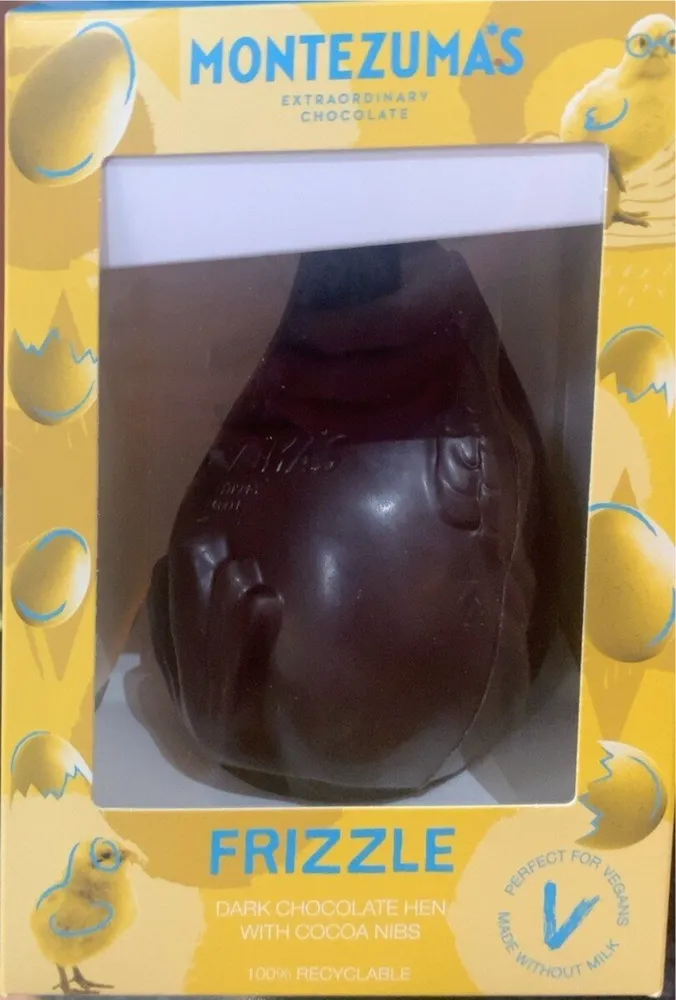 Dark chocolate hen