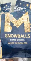 Snowballs salted caramel white chocolate