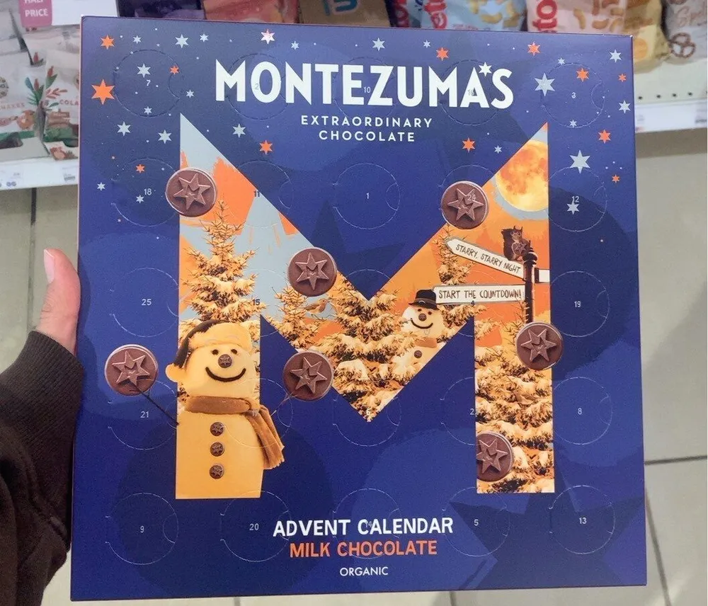 Montezumas Milk Chocolate Advent Calendar