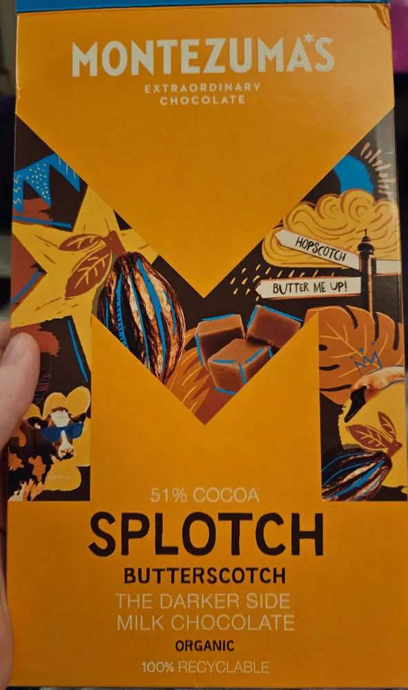 Splotch Butterscotch The Darker Side Milk Chocolate