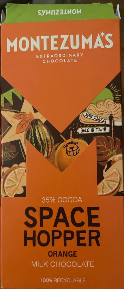 Space Hopper Orange Milk Chocolate