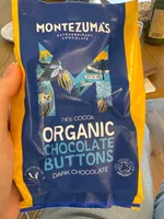 Organic Chocolate Buttons (Dark Chocolate)