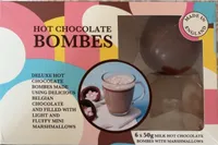 hot chocolate bombes