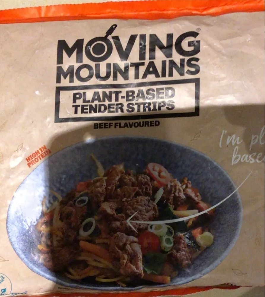 Plant-based tender strips