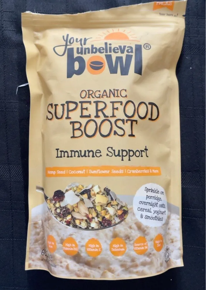 Organic superfood boost