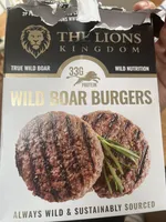 wild boar burgers