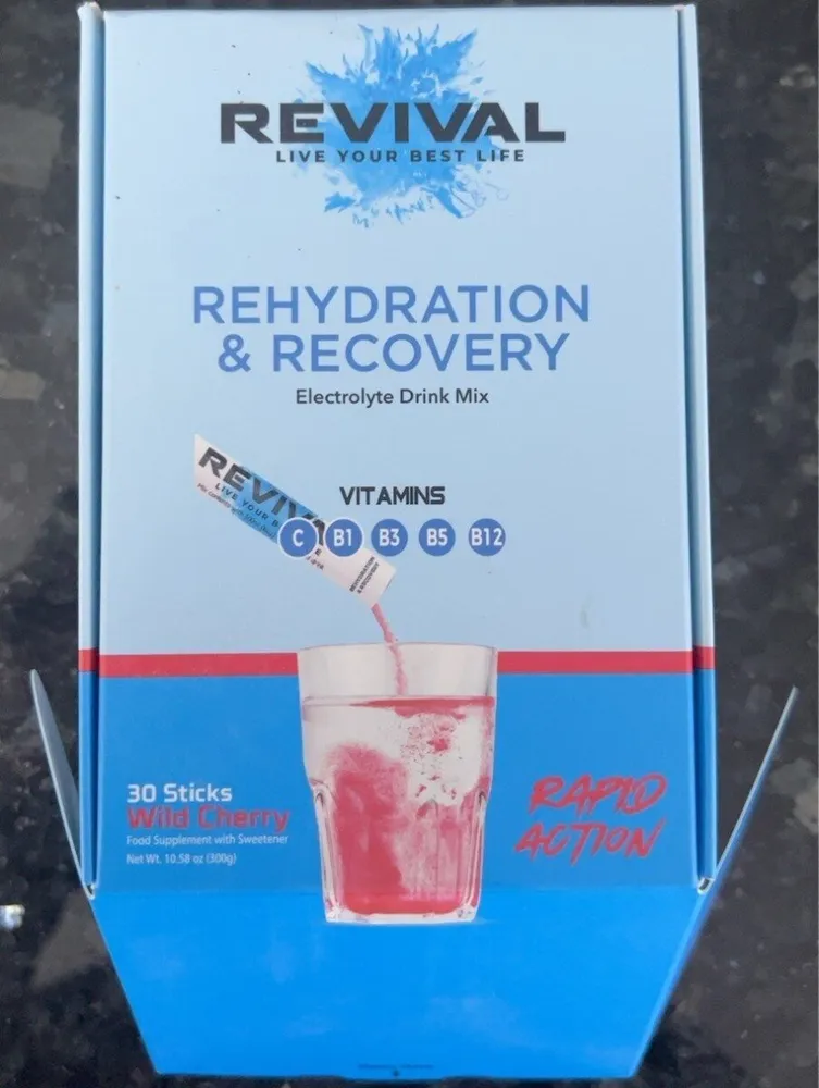 Revival hydration amd recovery drink
