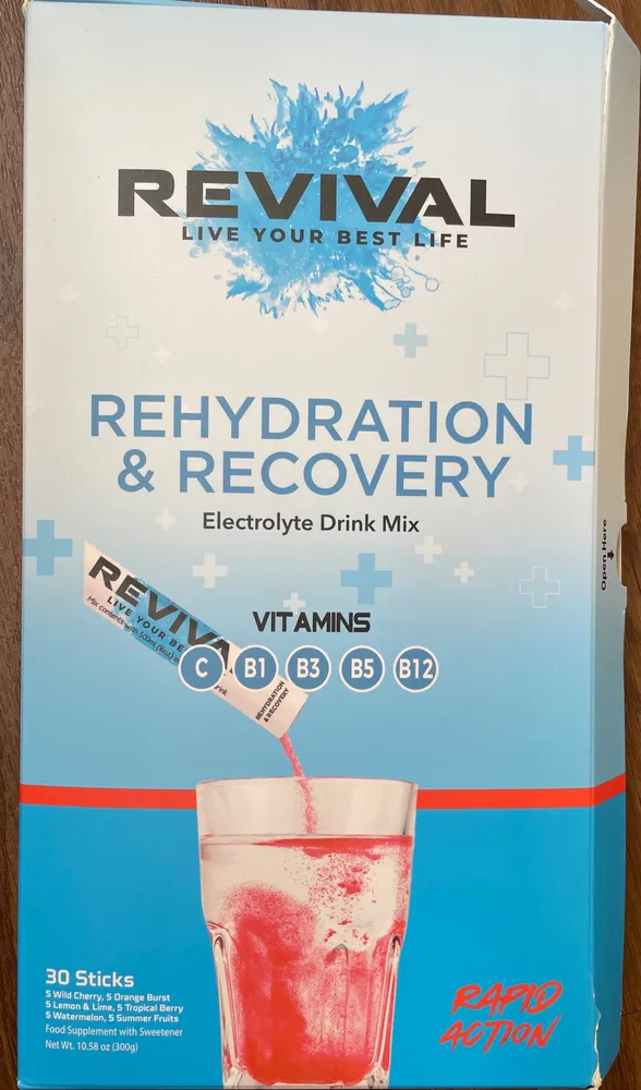 Rehydration & Recovery Electrolyte Drink Mix