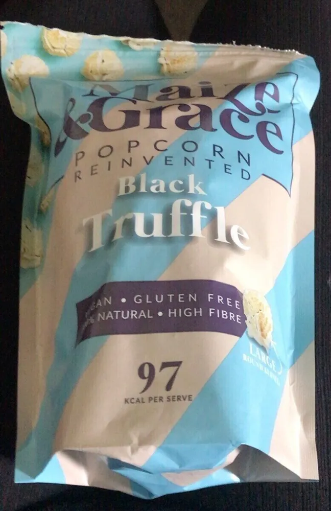Black truffle popcorn