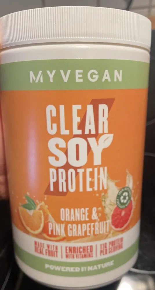 Clear Soy Protein Orange&Grapefruit