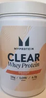 Clear whey isolate