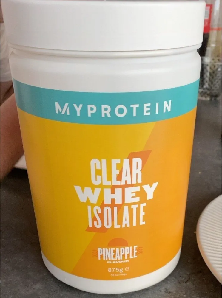 Clear whey isolate