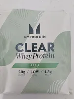 Clear whey protein apple