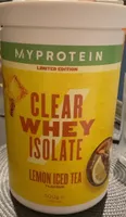 Lemon iced tea protein powder