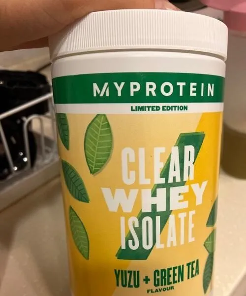 Clear whey isolate yuzu & green tea