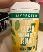 Clear whey isolate yuzu & green tea