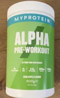 Alpha Pre Workout Sour Apple