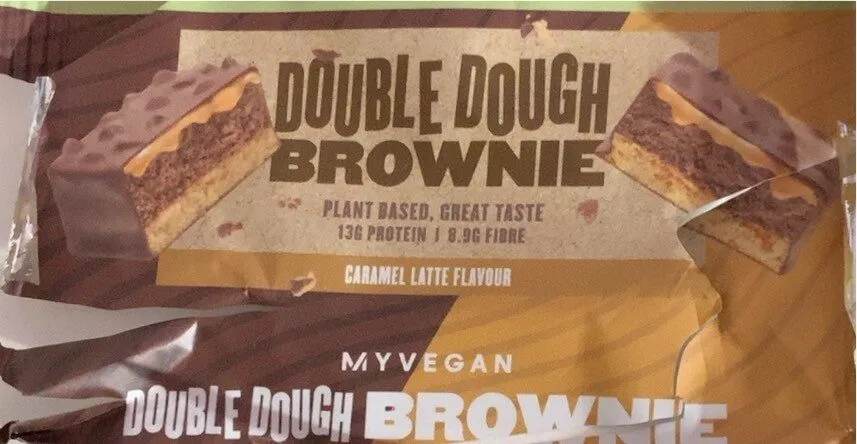 DOUBLE DOUGH BROWNIE Caramel Latte Flavour