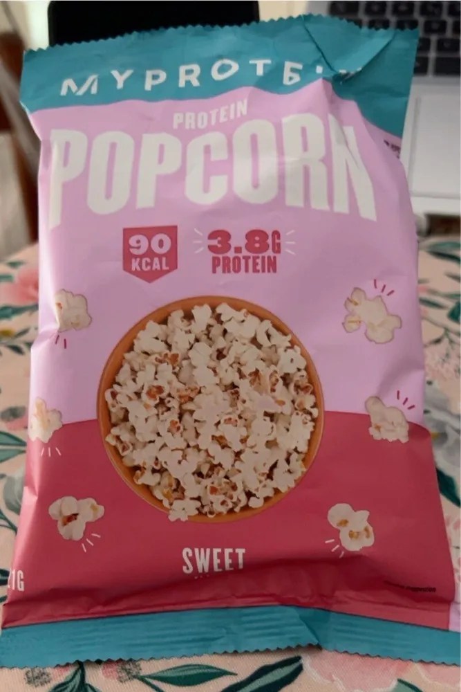 Protein pop corn