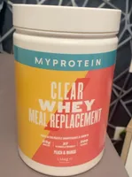 clear whey meal replacement