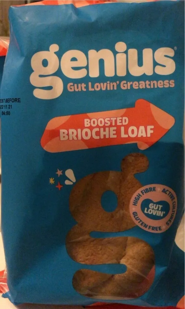 Boosted brioche loaf