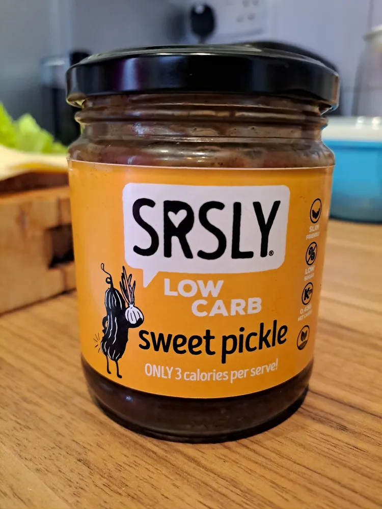Low Carb Sweet Pickle